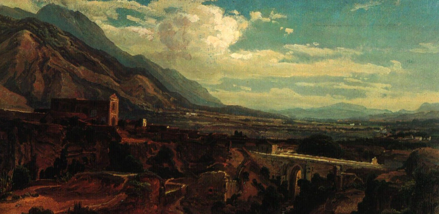View of Caracas, vintage artwork by Ferdinand Konrad Bellermann, A3 (16x12") Poster Print