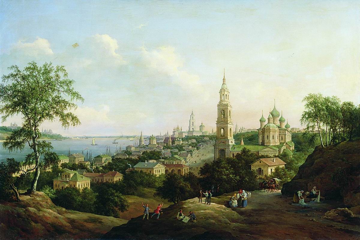 Kostroma, vintage artwork by Nikanor Chernetsov, A3 (16x12") Poster Print