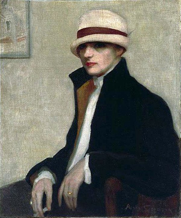 The Parisienne, vintage artwork by Agnes Noyes Goodsir, 12x8" (A4) Poster