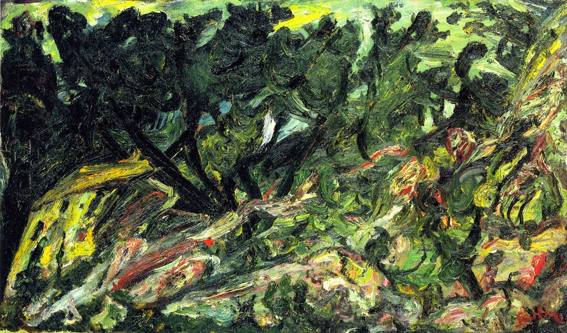 Céret Landscape by Chaim Soutine,16x12(A3) Poster