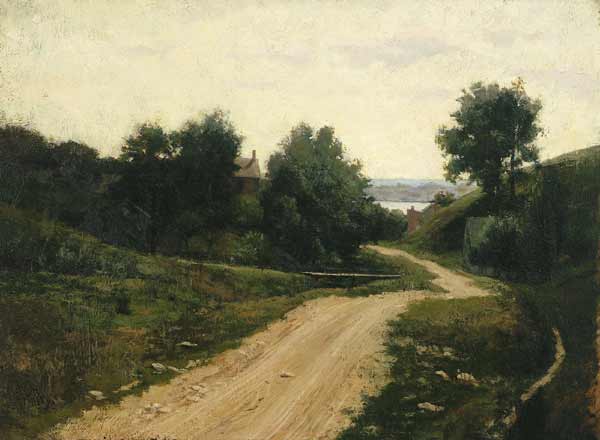 Road to Farm by John Hemming Fry,A3(16x12")Poster