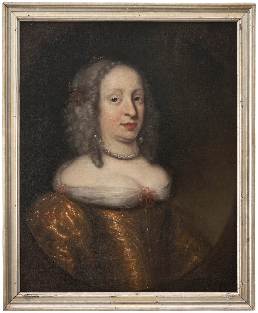 Magdalena Siby lla, Princess of Holstein-Gottorp, vintage artwork by Jurgen Ovens, 12x8" (A4) Poster
