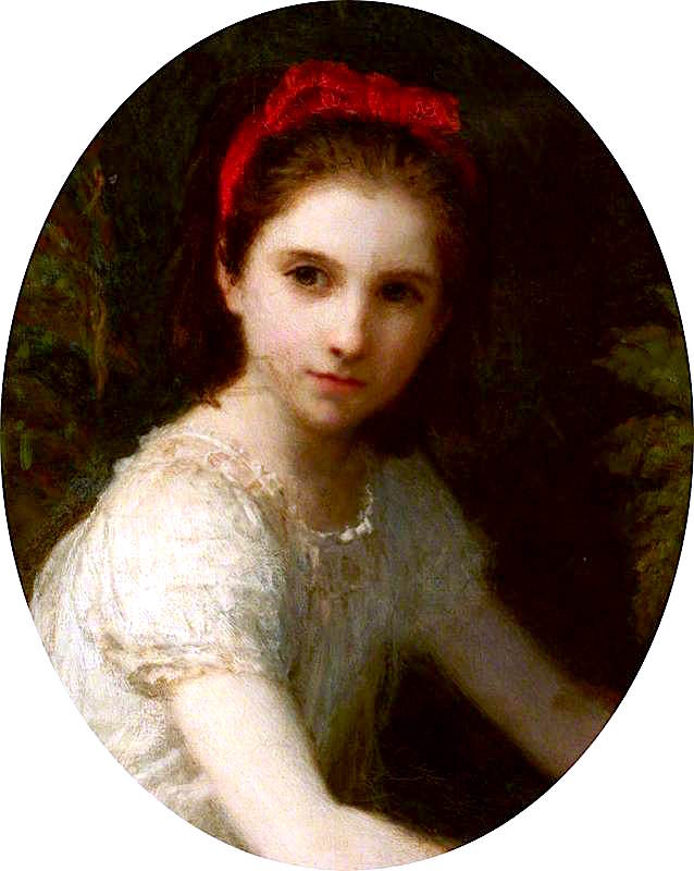 Mary Anne Herbert, Mrs William Clive Hussey, vintage artwork by Karl Wilhelm Friedrich Bauerle, 12x8" (A4) Poster