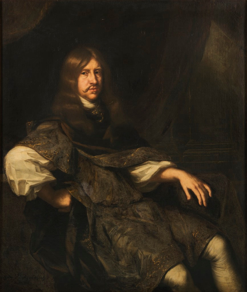 Ludvig VI, vintage artwork by David Klocker Ehrenstrahl, 12x8" (A4) Poster