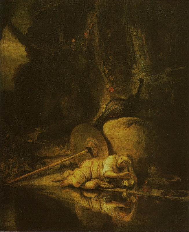 Hera, vintage artwork by Govaert Flinck, 12x8" (A4) Poster