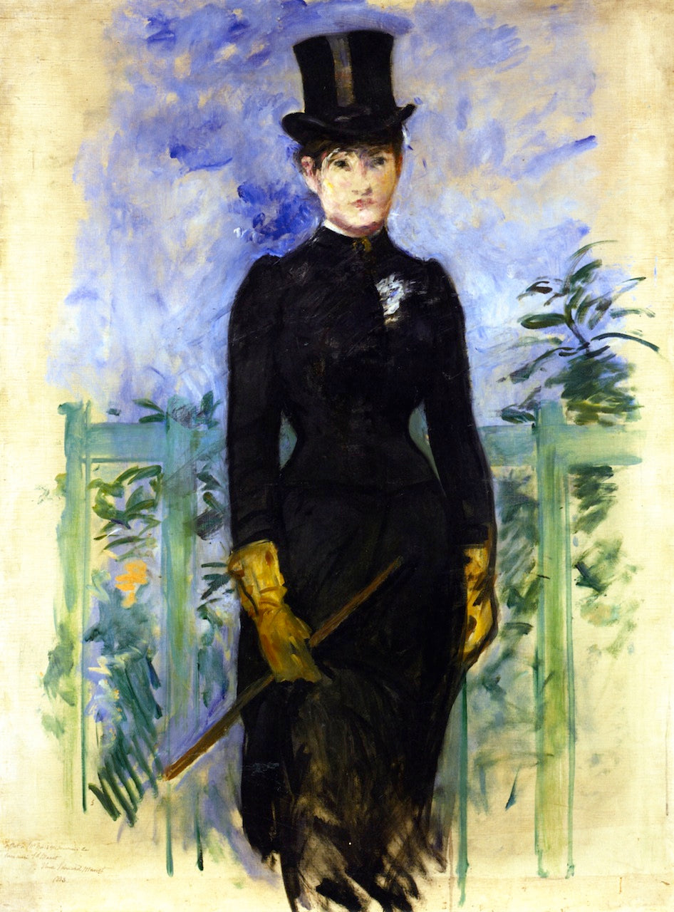 The Horsewoman, vintage artwork by Édouard Manet, 12x8" (A4) Poster