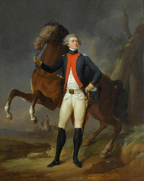 Marie-Joseph-Paul-Yves-Roch-Gilbert Mottier, Marquis De La Fayette (1757-1834), vintage artwork by Louis-Leopold Boilly, 12x8" (A4) Poster