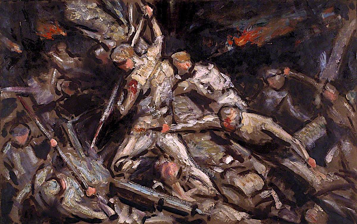 Mametz Wood (sketch) by Christopher Williams,16x12(A3) Poster