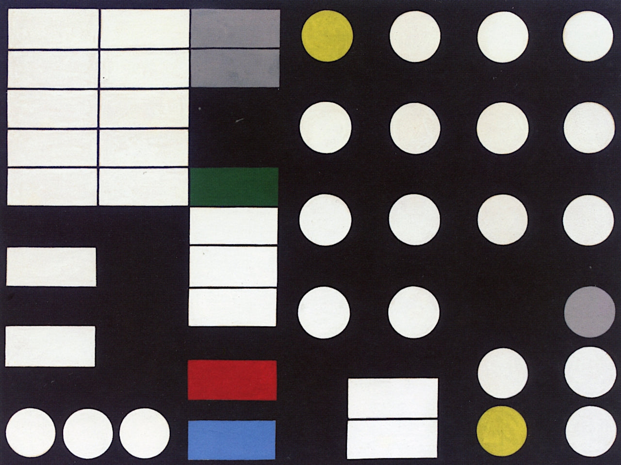 Schematic Composition by Sophie Taeuber-Arp,16x12(A3) Poster