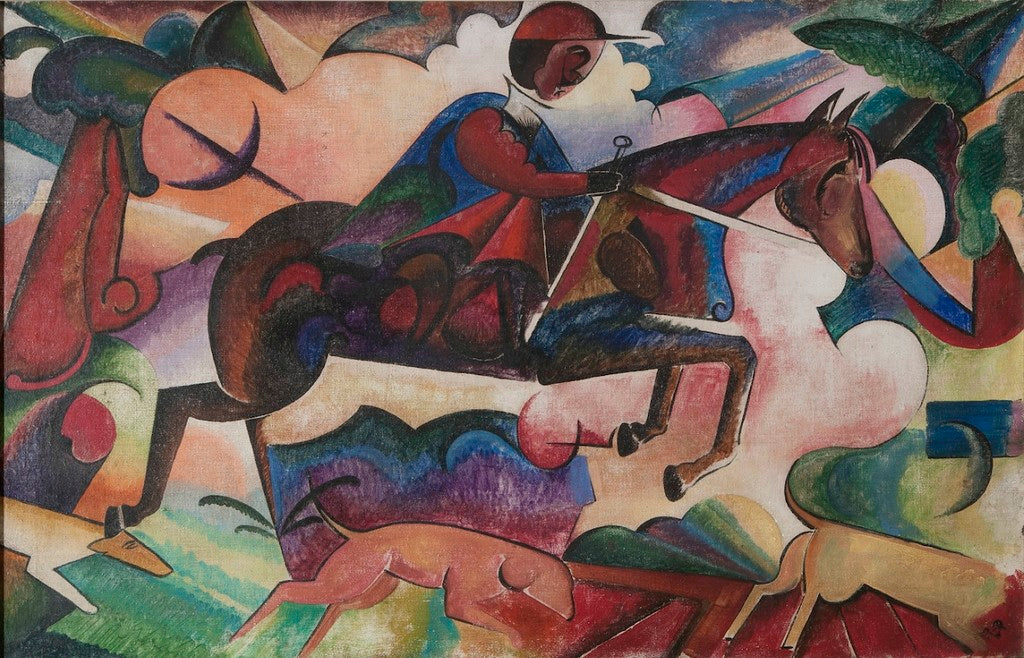 Rider by Vladimir Baranoff-Rossine,16x12(A3) Poster
