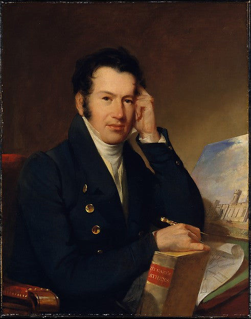 John Haviland, vintage artwork by John Neagle, A3 (16x12") Poster Print