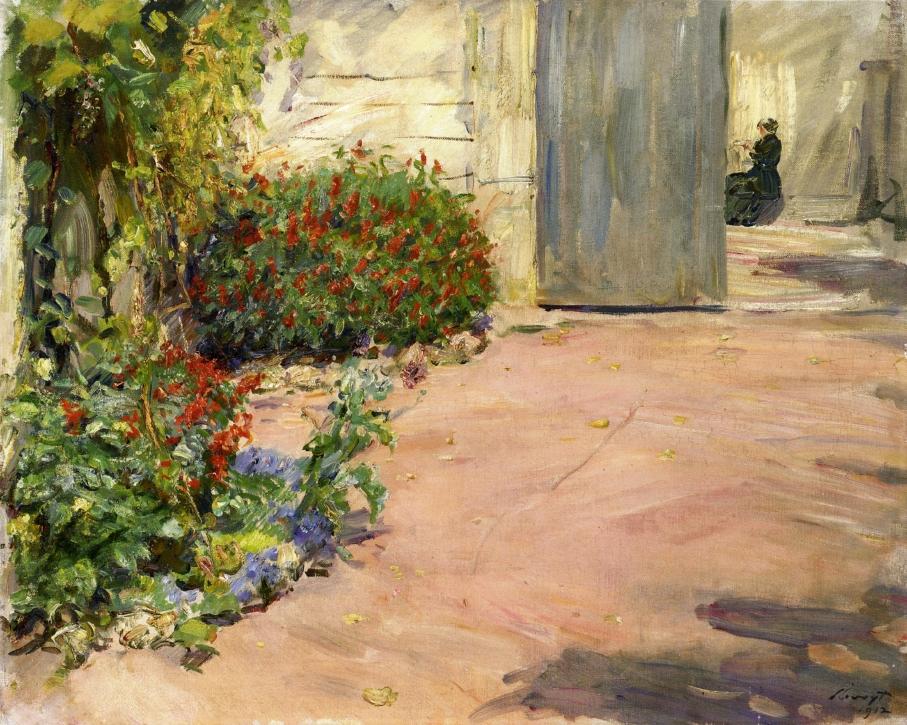 Summer House Garden by Max Slevogt,A3(16x12")Poster