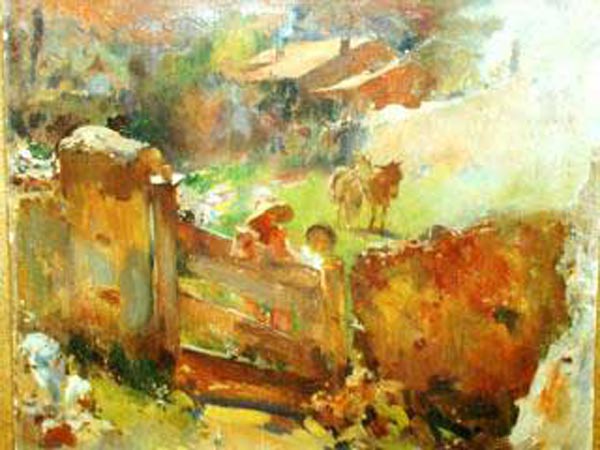 Corral by Jose Navarro llorens,A3(16x12")Poster