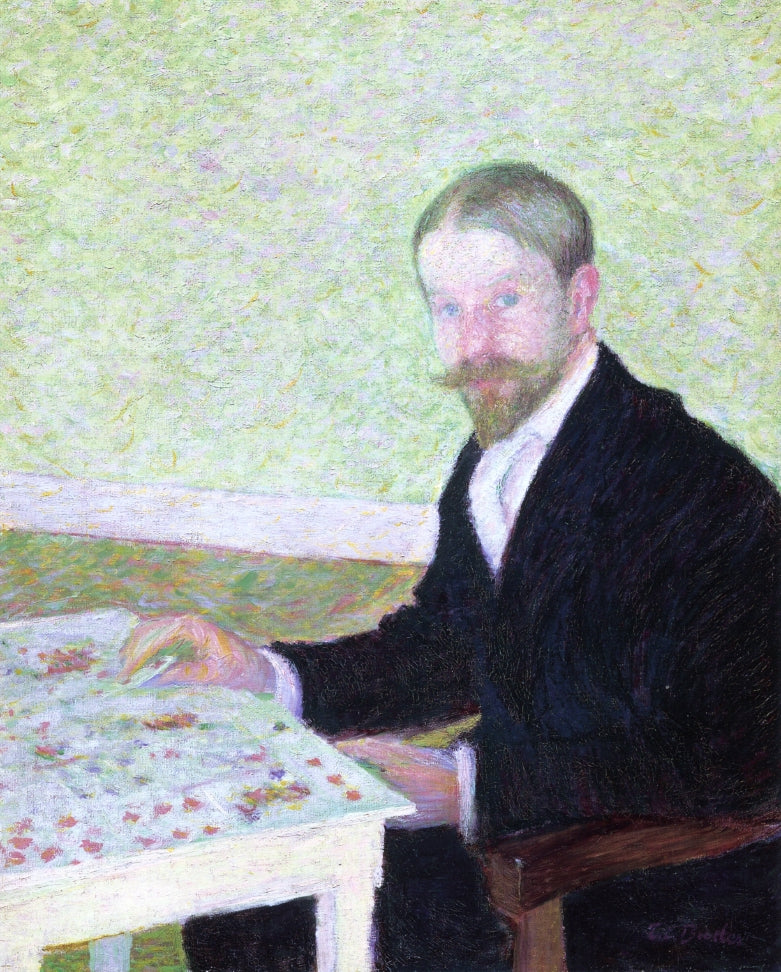 Artist, William Howard Hurt, Giverny by Theodore Earl Butler,A3(16x12")Poster