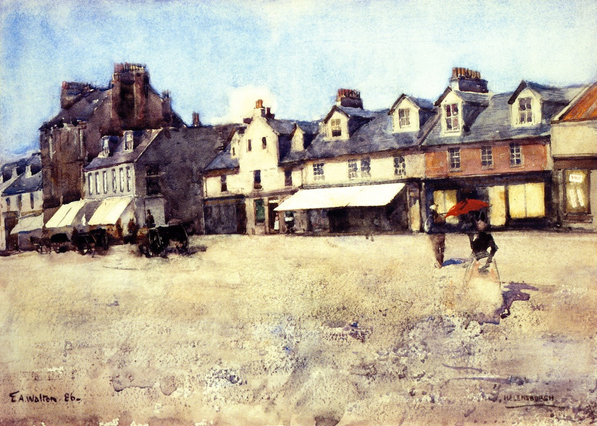 At Helensburgh, vintage artwork by Edward Arthur Walton, R.S.A., P.R.S.W., 12x8" (A4) Poster