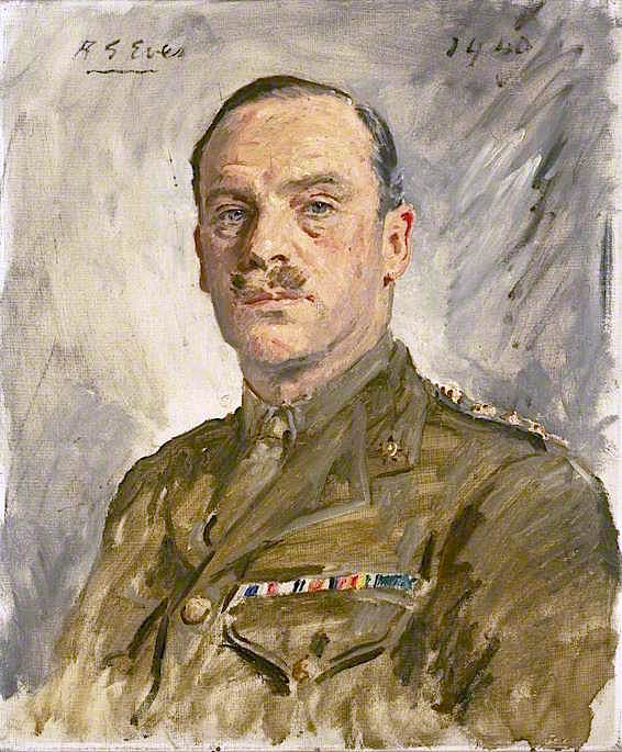 Captain G. L. Hastings, MC by Reginald Grenville Eves,16x12(A3) Poster