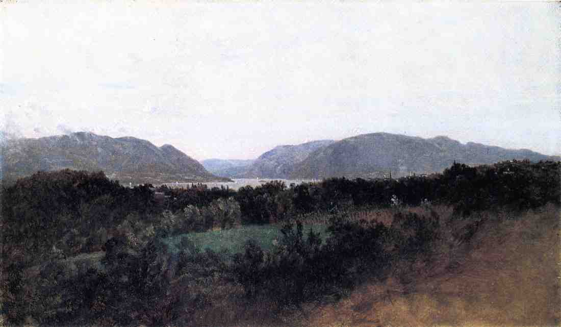 Hudson River, vintage artwork by John Frederick Kensett, A3 (16x12") Poster Print