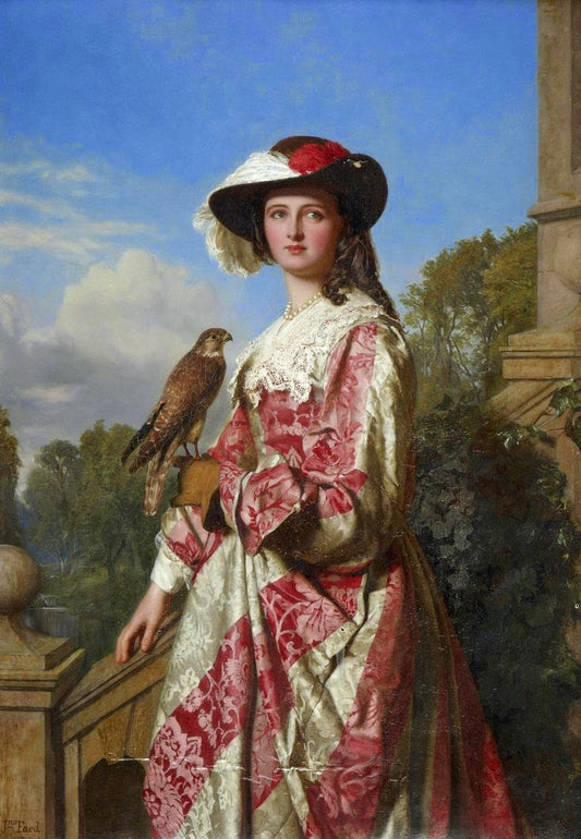 The Merlin, vintage artwork by John Faed, R.S.A., A3 (16x12") Poster Print