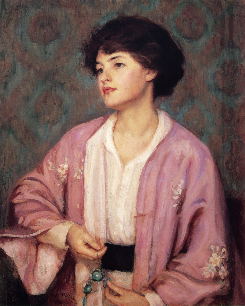 The Lavalier by Guy Orlando Rose,A3(16x12")Poster