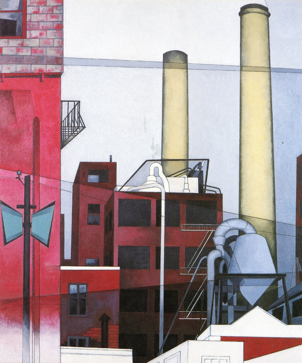 After All, vintage artwork by Charles Demuth, 12x8" (A4) Poster