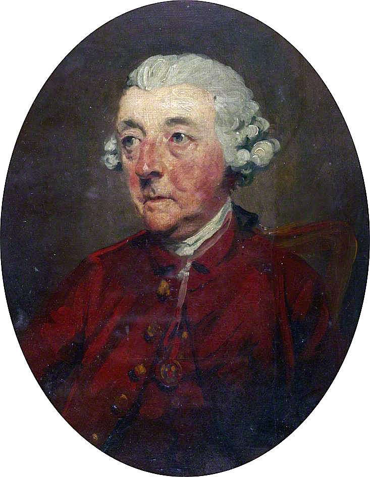 William Whitehead, Poet Laureate, vintage artwork by William Doughty, 12x8" (A4) Poster