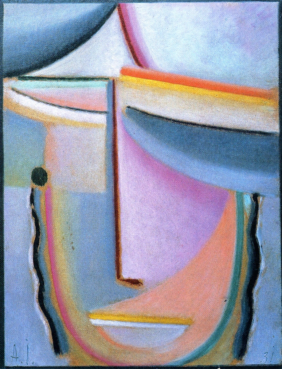 Abstract Head: Breath of Spring by Alexei von Jawlensky,A3(16x12")Poster