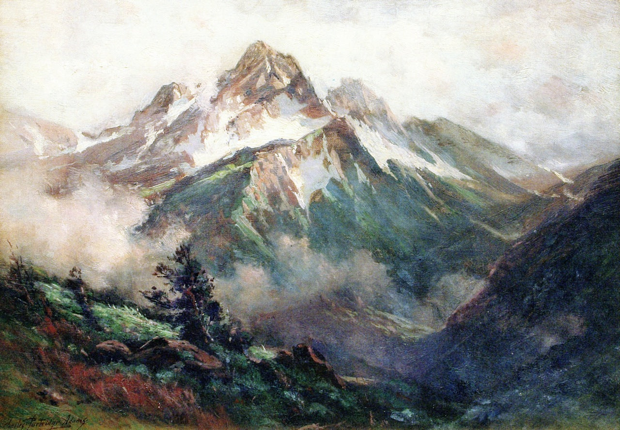 San Juan Mountains, Colorado by Charles Partridge Adams,A3(16x12")Poster