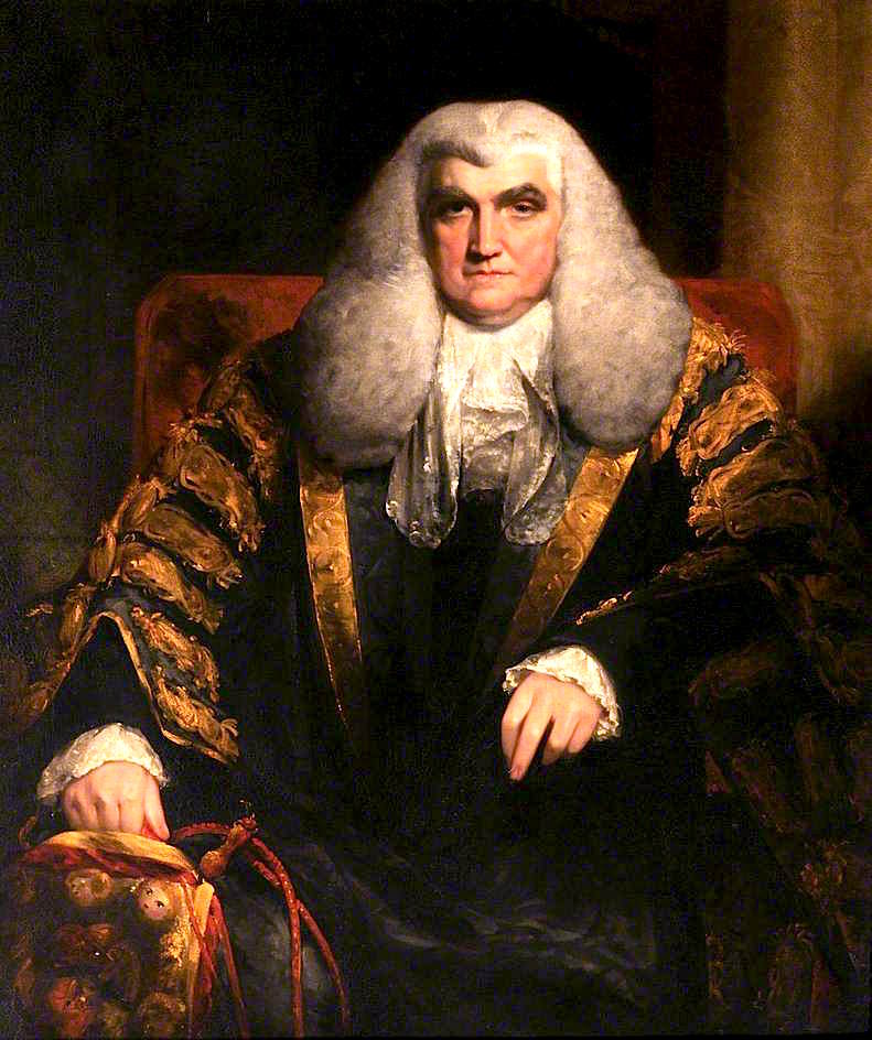 John Scott, afterwards 1st Earl of Eldon..., vintage artwork by William Cowen, 12x8" (A4) Poster