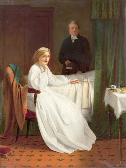 Resignation, vintage artwork by Thomas Brooks, A3 (16x12") Poster Print