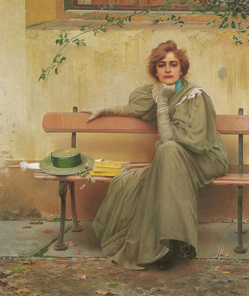 Sogni by Vittorio Matteo Corcos,A3(16x12")Poster