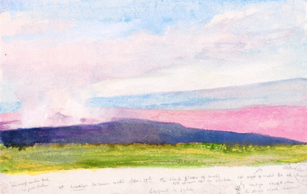 At Sunrise, vintage artwork by John La Farge, 12x8" (A4) Poster
