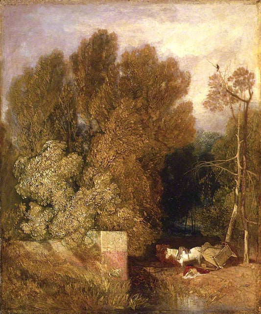 The Mishap, vintage artwork by John Sell Cotman, 12x8" (A4) Poster