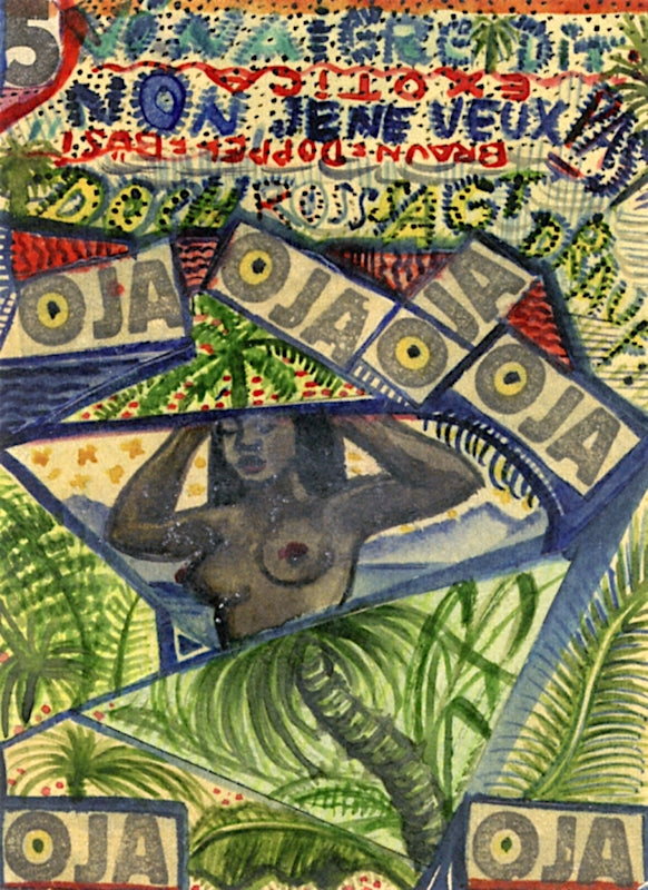 Fifth Double-Breasted Card by Anita Rée,16x12(A3) Poster