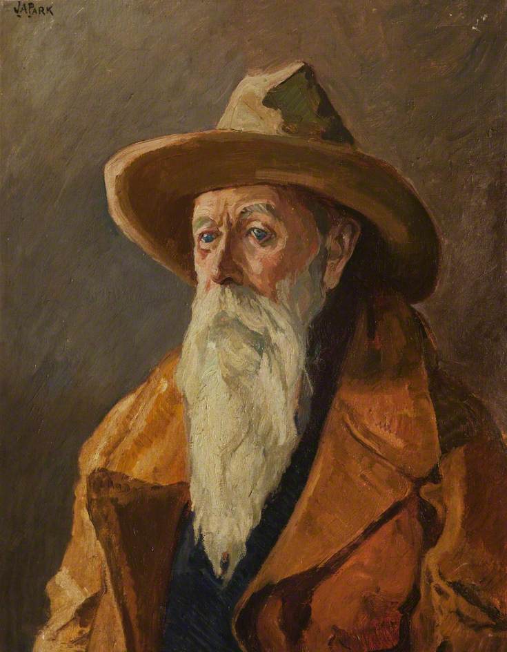 John Anthony Park, vintage artwork by Alfred Aloysius Smith, 12x8" (A4) Poster