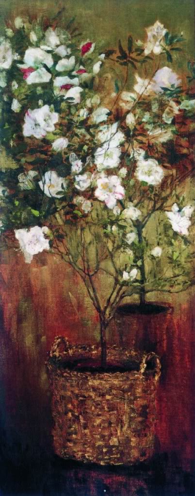 Azalee, vintage artwork by Giovanni Segantini, 12x8" (A4) Poster