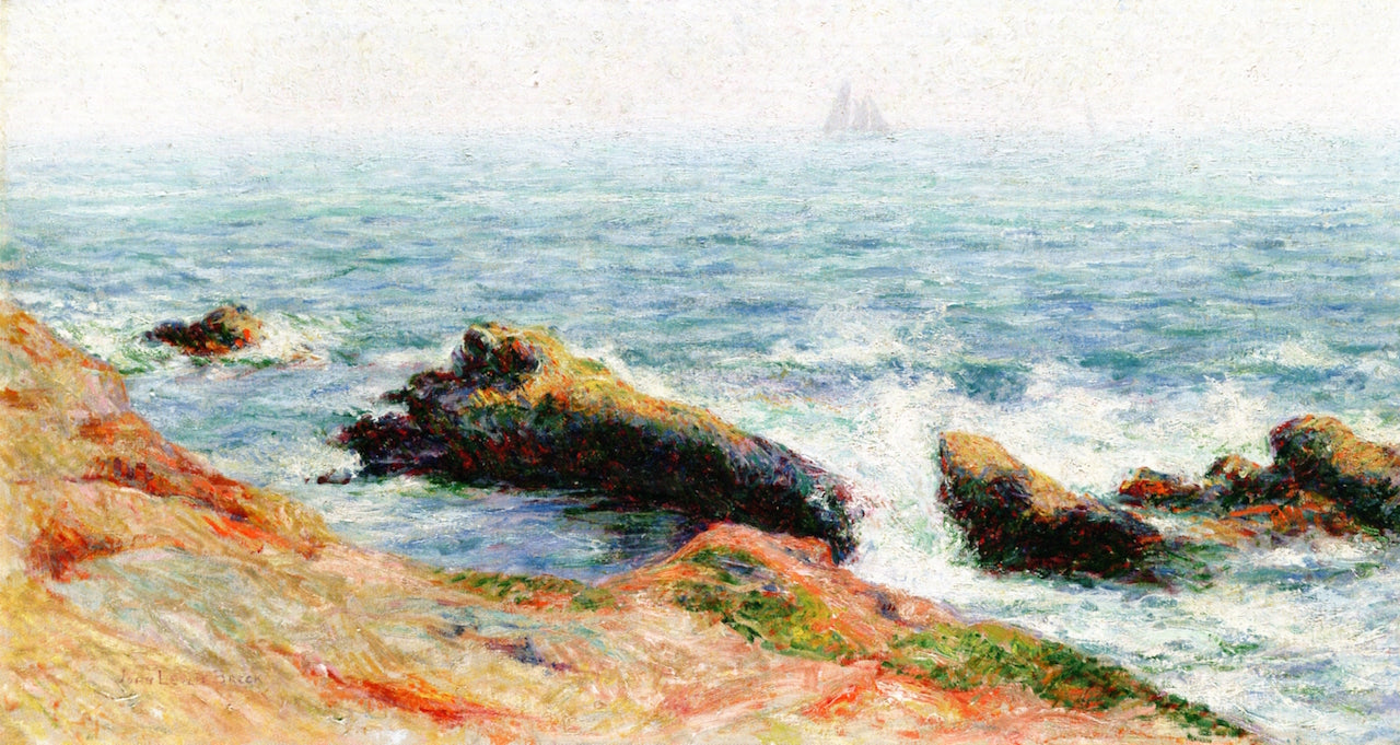 Ipswich, vintage artwork by John Leslie Breck, 12x8" (A4) Poster