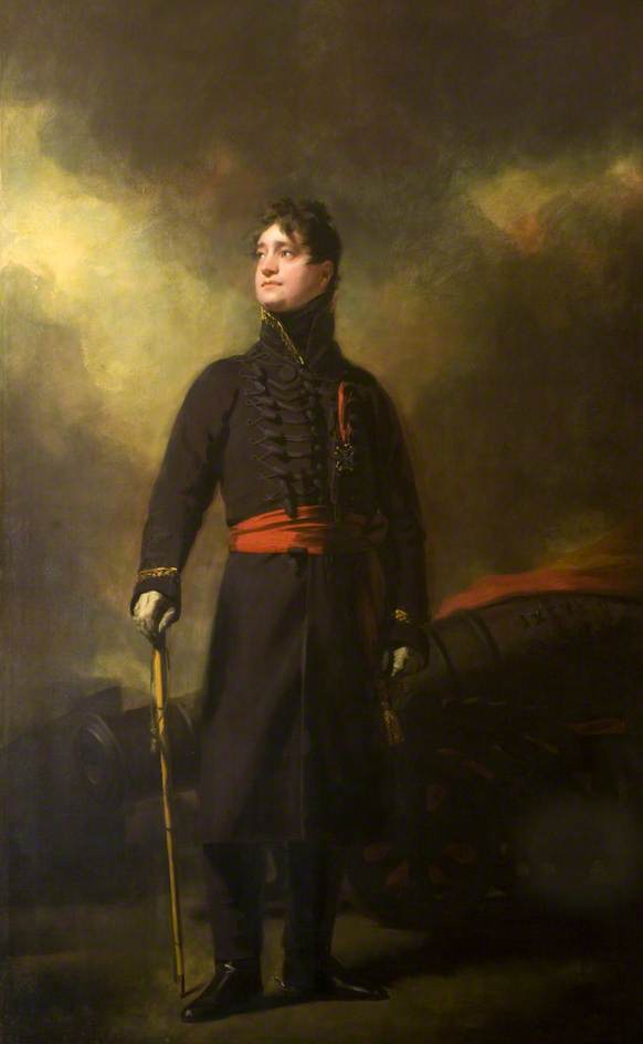 James Duff, 4th Earl of Fife, vintage artwork by Sir Henry Raeburn, R.A., P.R.S.A., 12x8" (A4) Poster