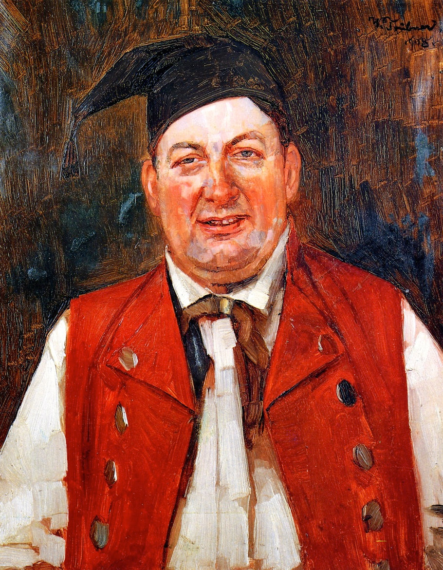 Actor Konrad Dreher by Wilhelm Trubner,A3(16x12")Poster