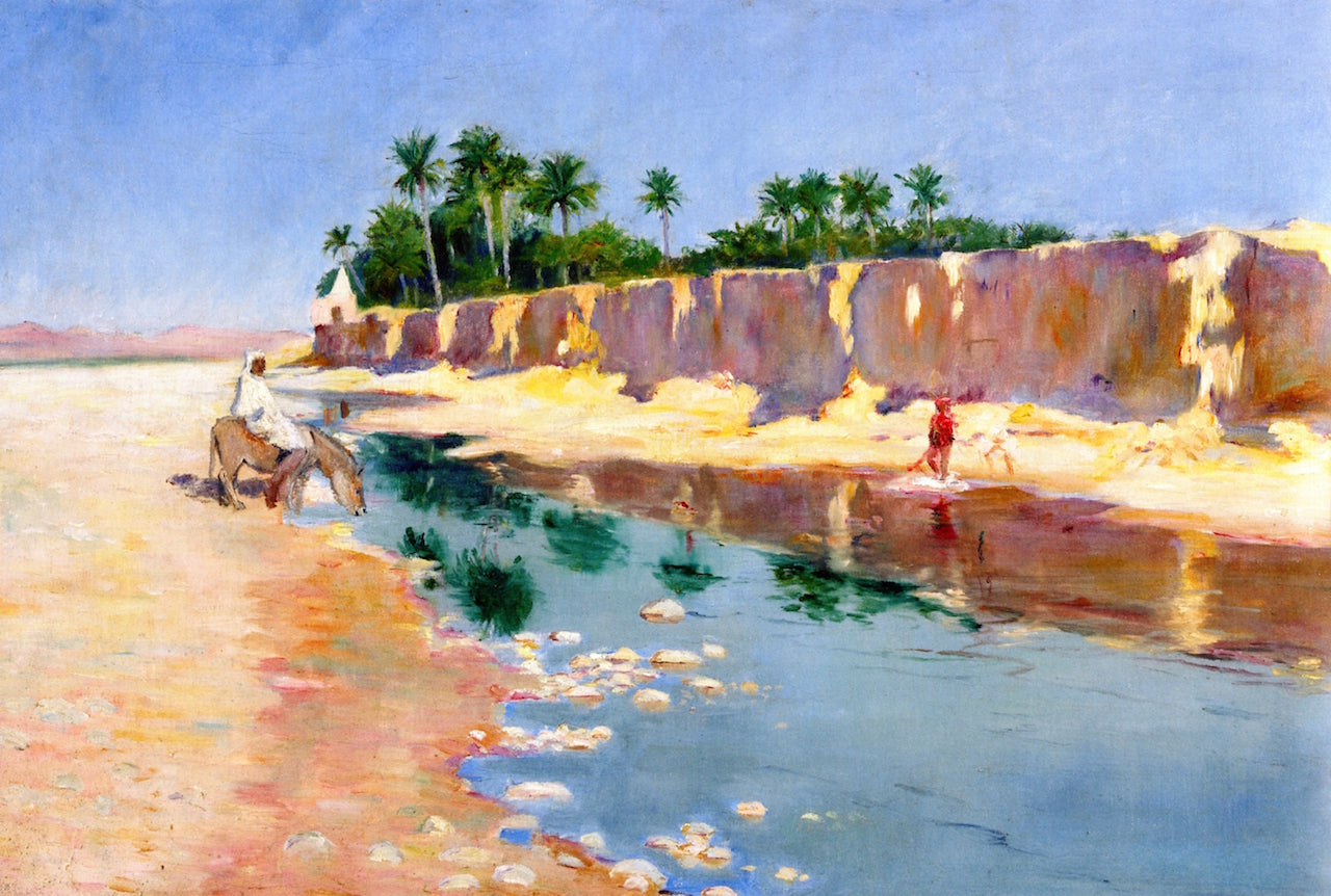 An African River by Maurice Cullen,A3(16x12")Poster