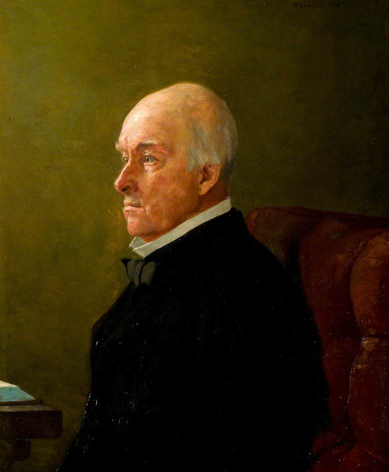 James Marr Snow, vintage artwork by William Logsdail, 12x8" (A4) Poster