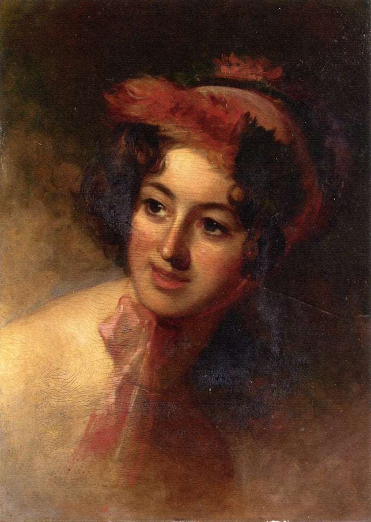 Blanche Sully, vintage artwork by Thomas Sully, 12x8" (A4) Poster