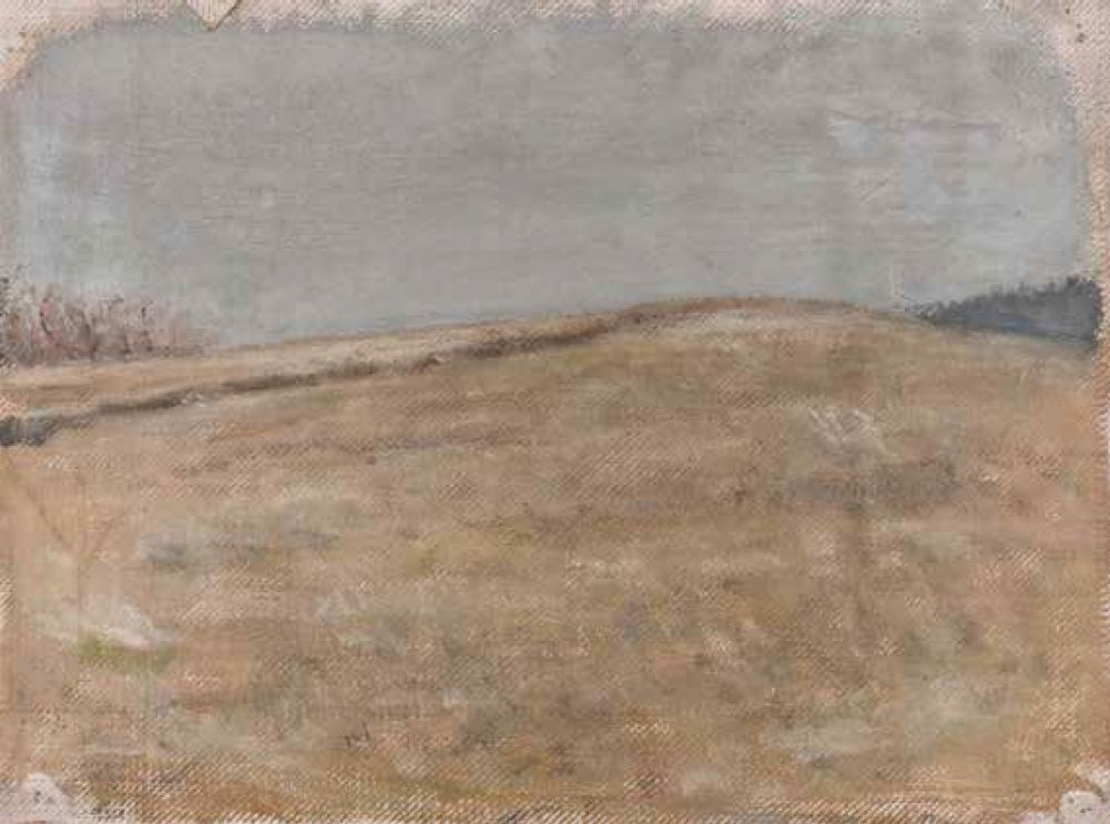 A Harvested Field by Leopold Blauensteiner,16x12(A3) Poster