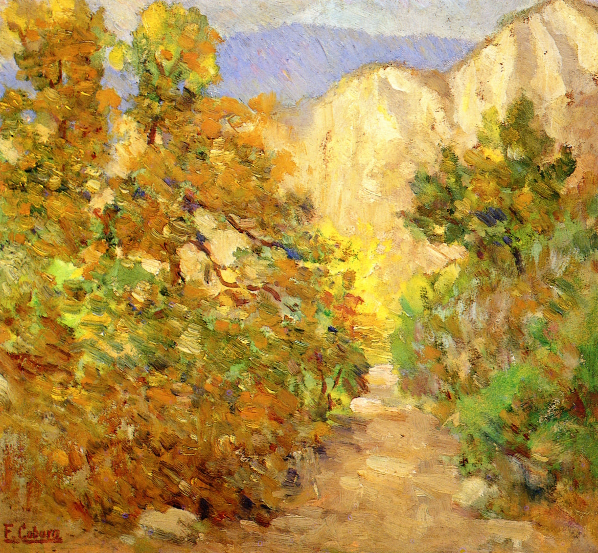 Scene in the Sespe by Frank Coburn,A3(16x12")Poster