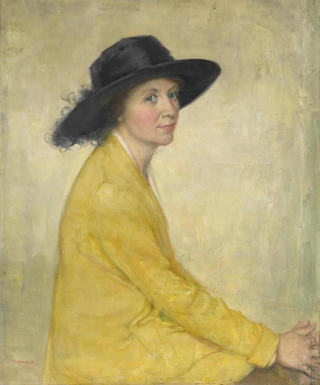 Mrs H. G. Potter by Tom Roberts,A3(16x12")Poster