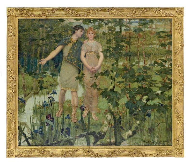 The Happy Valley by William Stott-of-Oldham,A3(16x12")Poster