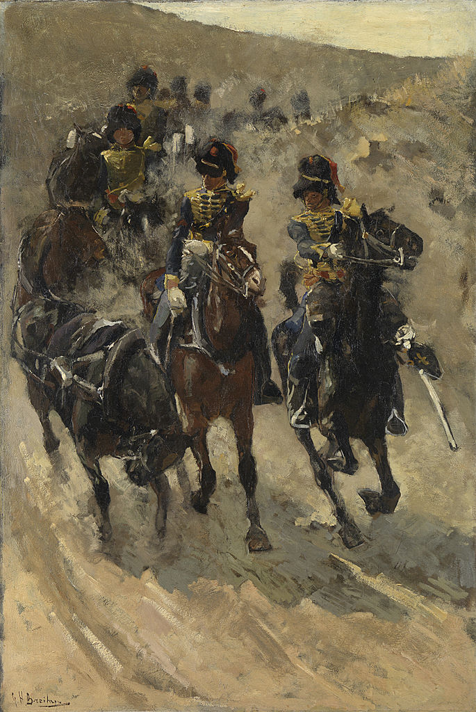 Horse Artillery by George Hendrik Breitner,A3(16x12")Poster