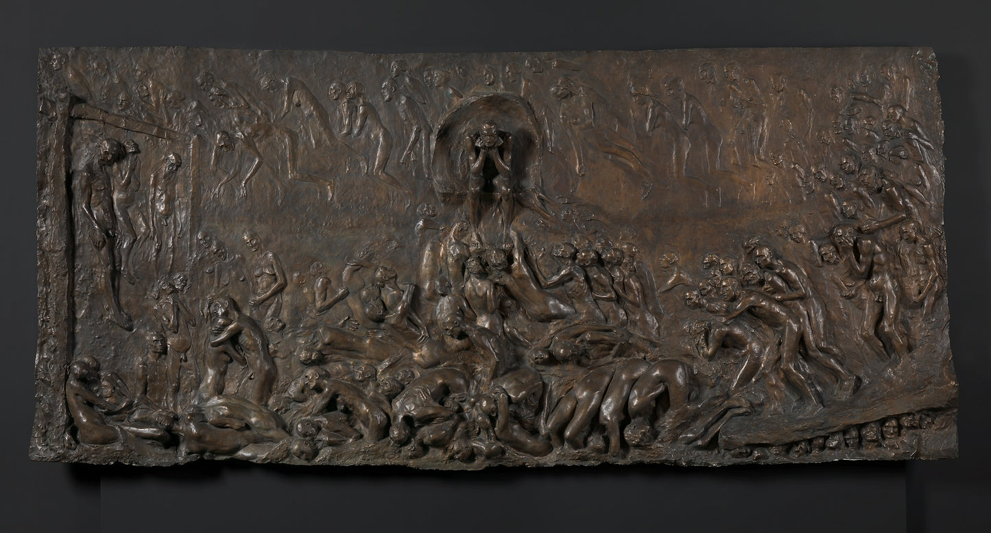 Hell by Gustav Vigeland,A3(16x12")Poster