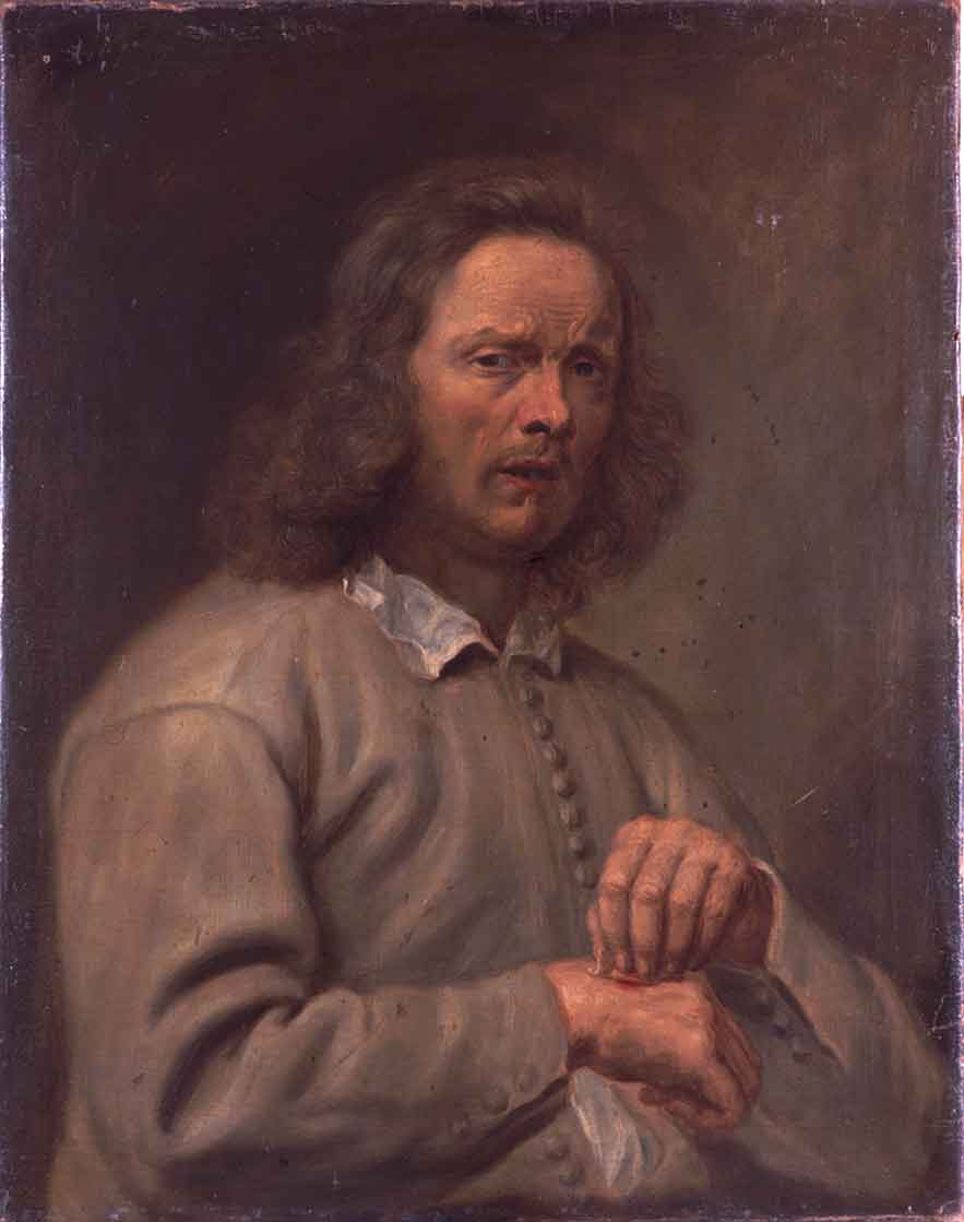 The Feeling, vintage artwork by Gonzales Coques, 12x8" (A4) Poster