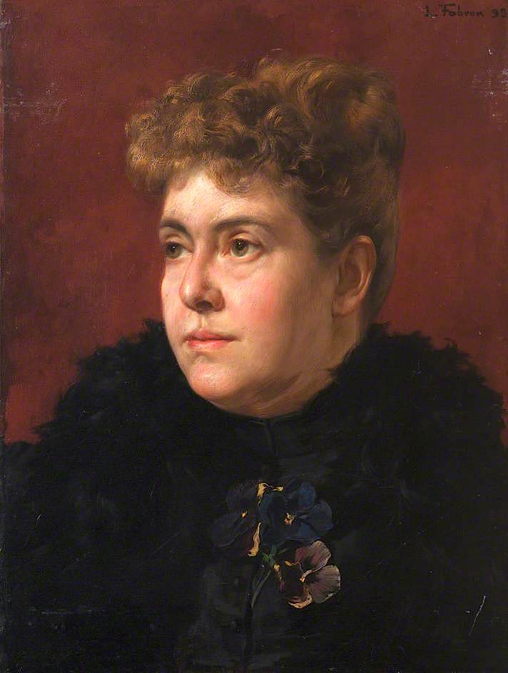 Mrs Chardon by Luigi Fabron,A3(16x12")Poster