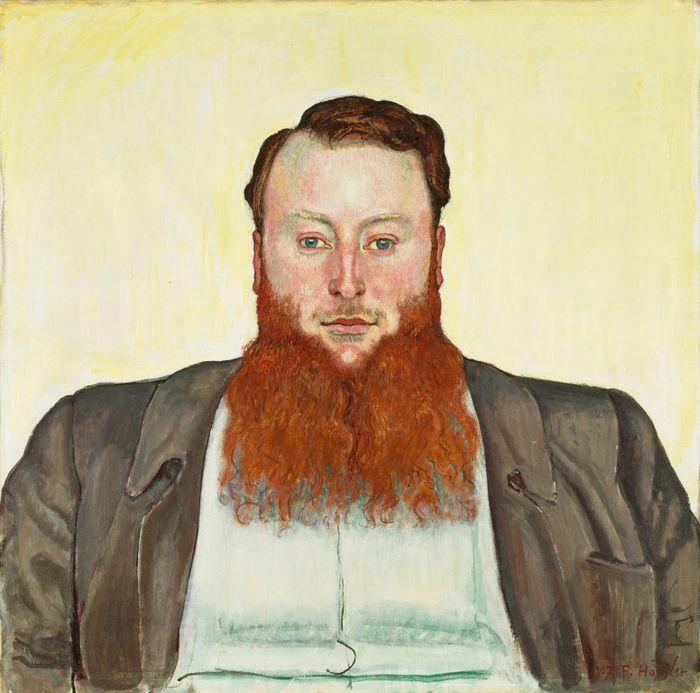 James Vibert, Sculptor by Ferdinand Hodler,A3(16x12")Poster